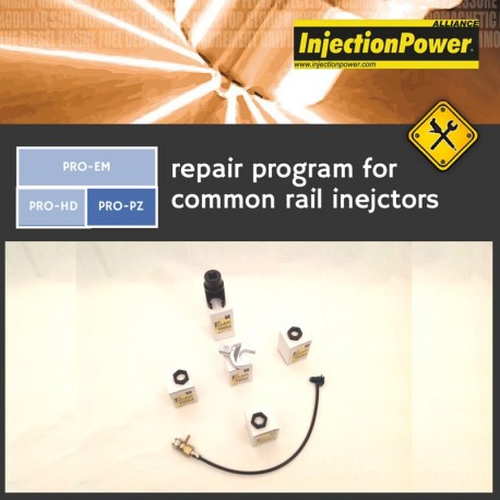 InjectionPower®, Programma di riparazione per iniettori common rail - Livello professionale - Modulo piezo