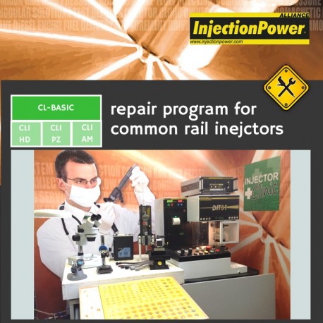 Klinikebene - Basismodul. InjectionPower®, Reparaturprogramm für Common-Rail-Injektoren 