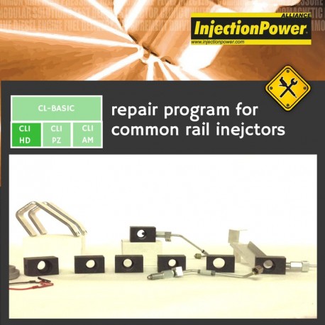 Livello Clinic - Modulo veicoli pesanti. InjectionPower®, Programma di riparazione per iniettori common rail.