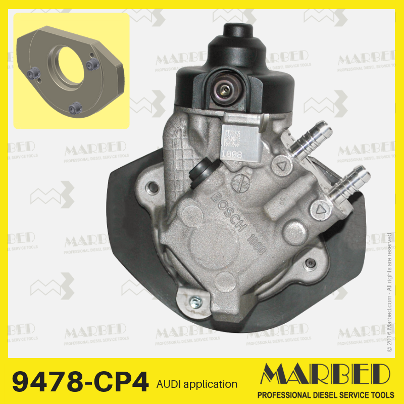 Flangia per pompe Cr Bosch CP4 (2 applicazioni, Audi - BMW)