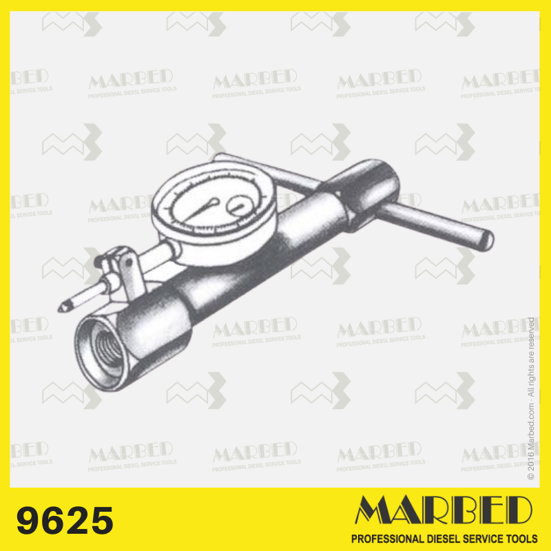 9625 Attrezzo misurare il gioco assiale dei cuscinetti albero ø17(rif.KDEP 2890)