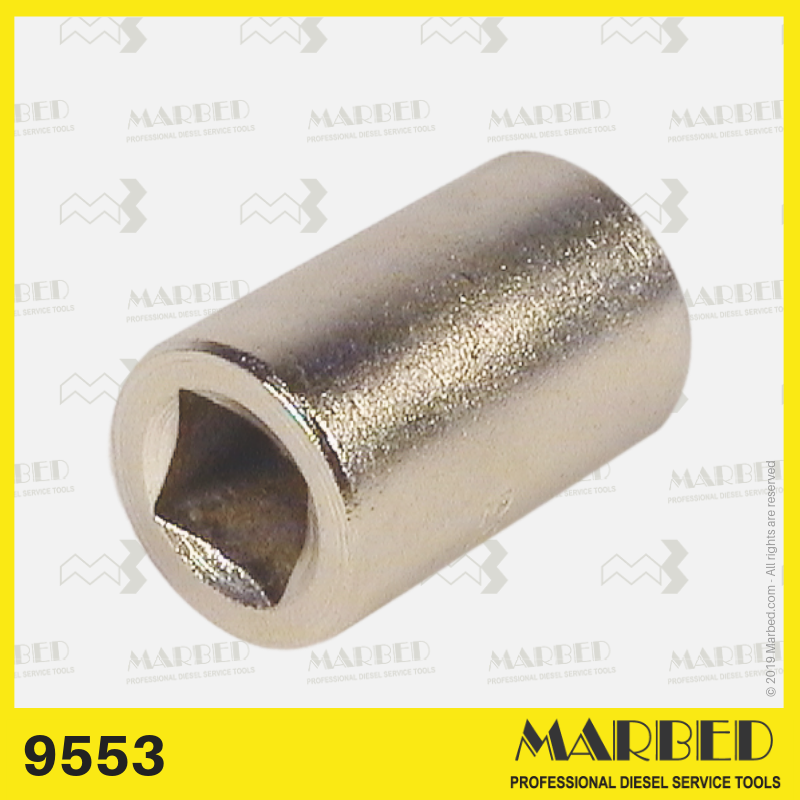 1/2" drive female-female adapter.
Similar to Bosch 0 986 611 275, KDEP 2921.