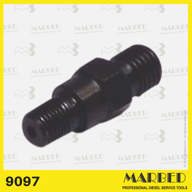 Extended pressure union for bench testing 12 x 1,5 - 11'' on CAV DPA