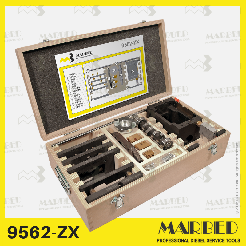 Cam-box modulaire, configuration Zexel PFR..K.