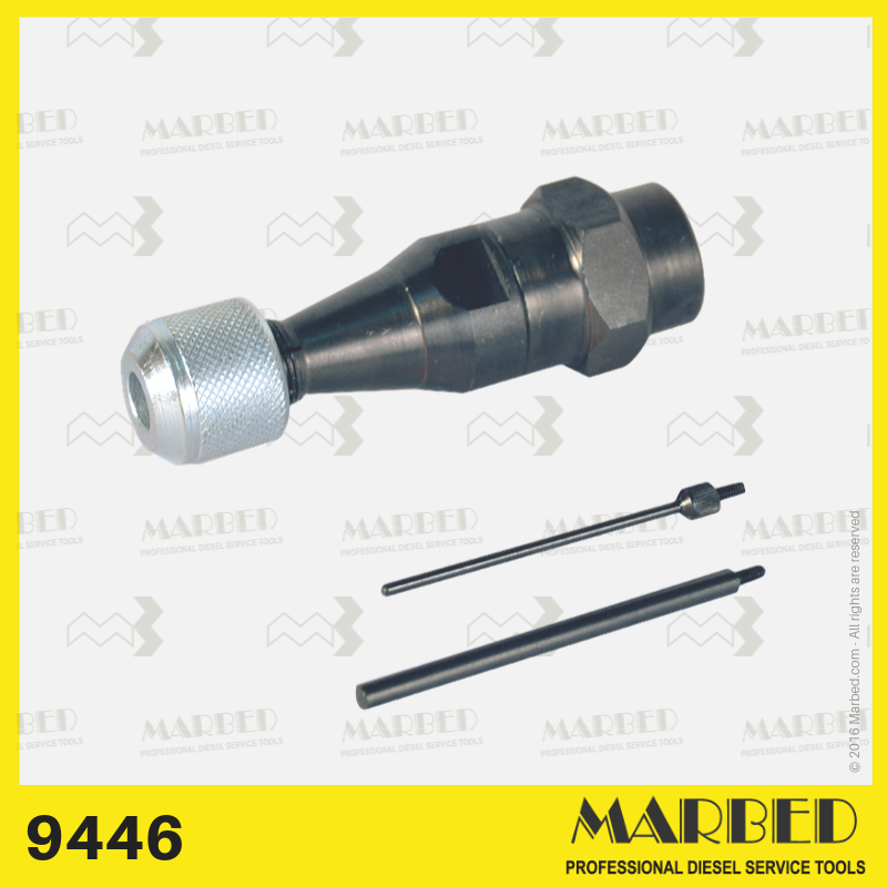 Marbed 9446 – نگهدارنده گیج فشار مستقیم روی رک برای پمپ‌های بوش A/B/BV