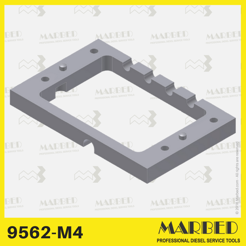 15 mm calibrated thickness for 9562-M1 cambox