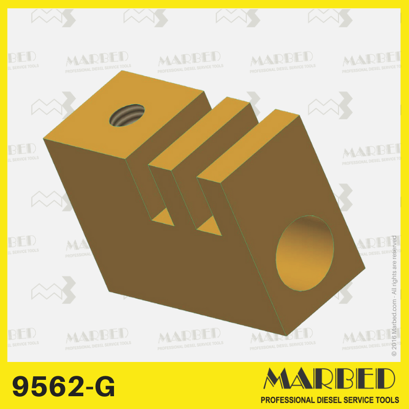 Соединительный интерфейс для привода штока привода распределительных насосов на распределительной коробке 9562-M1.