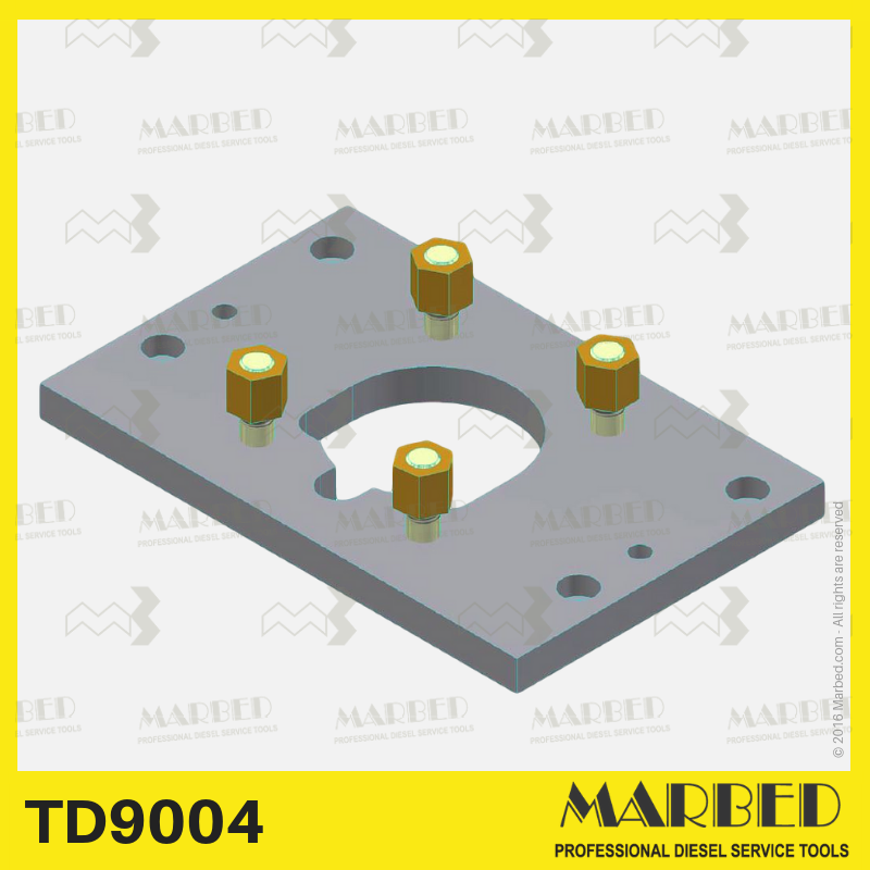 Placa para 2 cilindros Yanmar