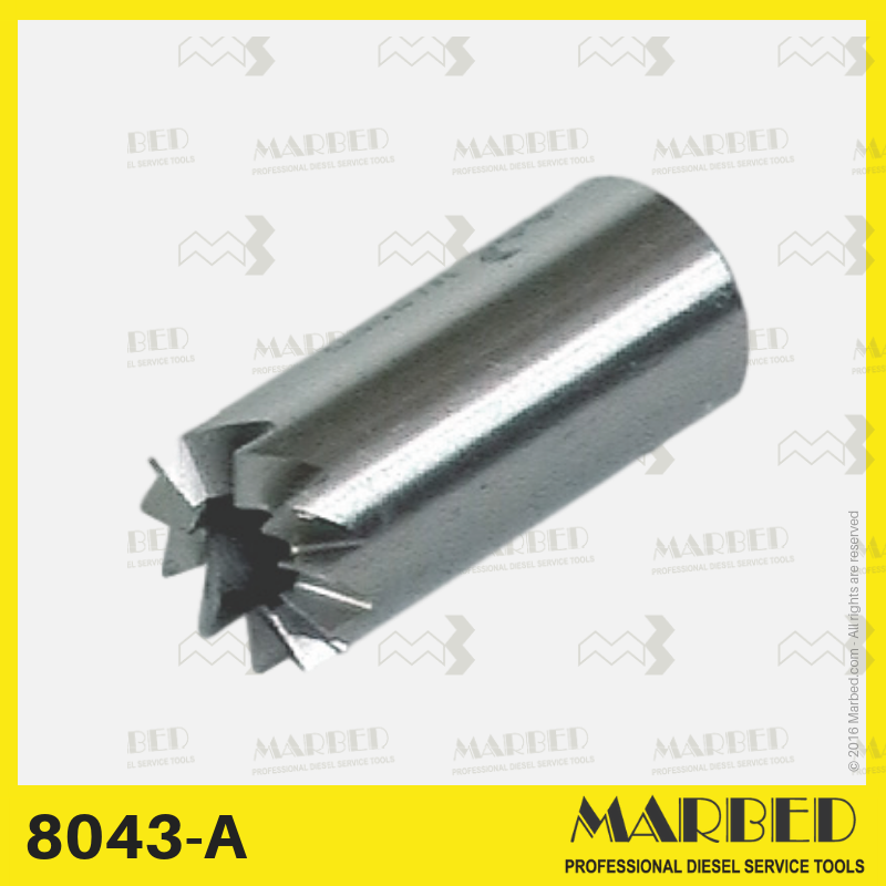 Flat milling cutter