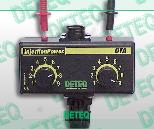 OTA, Interface to make easier, faster and secure the diagnostic   of the electric circuits of actuators and sensors applied on the diesel fuel injection pumps.