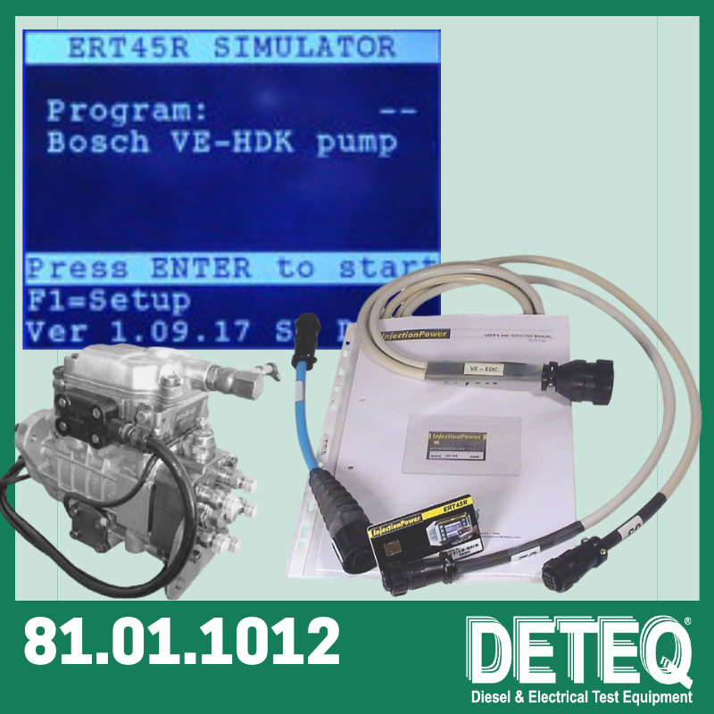 Zestaw do programowania ERT45R do testowania pomp obrotowych Bosch VE-HDK (siłownik indukcyjny)