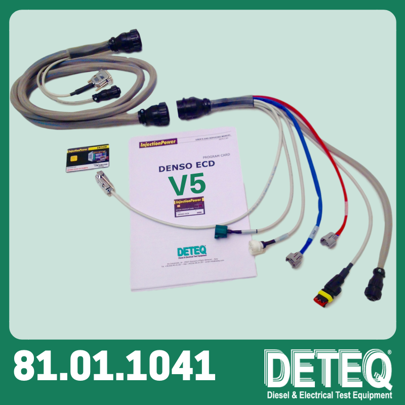 ERT45R-Programmiersatz zum Testen der rotierenden Denso ECD-V5-Pumpen.
