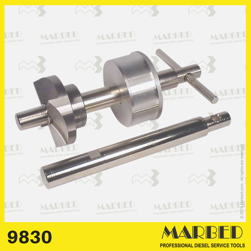 [MARBED  9830] Manual milling cutter with 4 cutting edges for reaming the cam seat bore, on VE pumps.