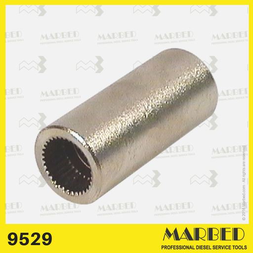 [MARBED 9529] Marbed 9529 – Υποδοχή 33 αυλακώσεων / οδοντωτή για βάση βαλβίδας παροχής (κίνηση 1/2")