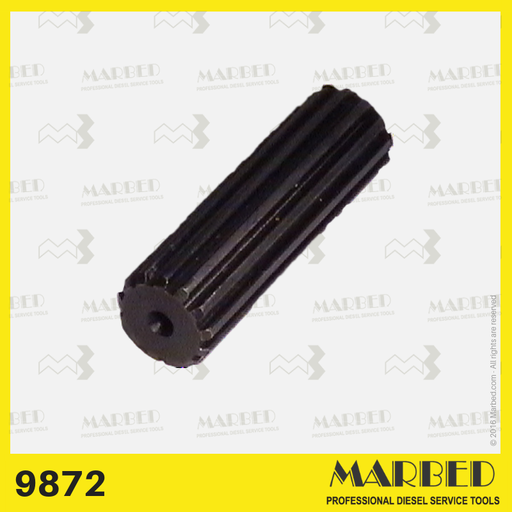 [MARBED 9872] Accouplement cannelé mâle-mâle Marbed 9872 (arbre cannelé)
