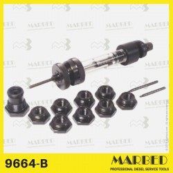 [MARBED 9664-B] Dispositivo de medição para o avanço do pistão nas bombas Delphi DPS.
Semelhante ao CAV 7244-447.