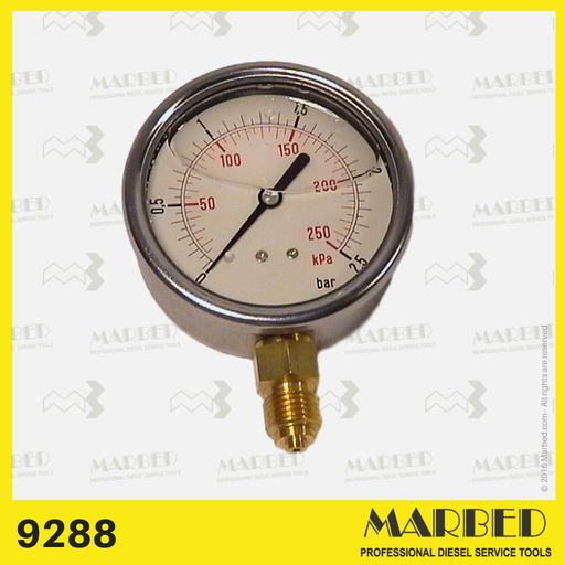 [MARBED 9288] Gauge 0-2.5 BAR