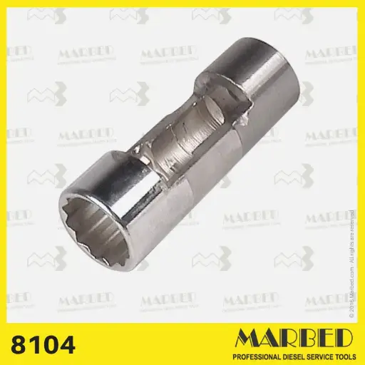 [MARBED 8104] 21 mm Injector Socket, 1/2" Drive, Slotted