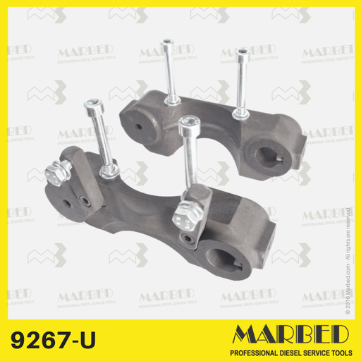 [MARBED 9267-U] Pair of brackets for in-line pumps (this new design cancel and replaces 9266 and 9267 definitely)