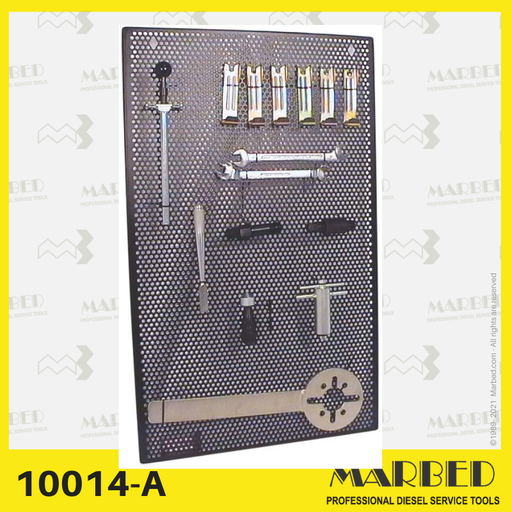 [MARBED 10014-A] Size A in-line fuel injection pump service tools panel
