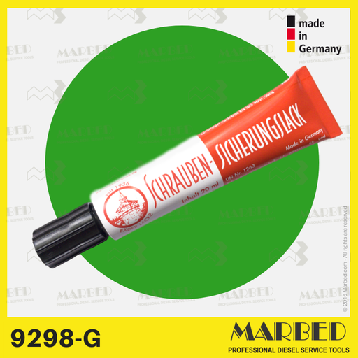 [9298-G] Tamper proof sealant. Green color.
