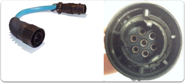 [81.02.434] Cavo adattatore pompe BH VE (Rif. BH0986612434 - KDEP1865/5) -IVECO,FIAT,ALFA,L.