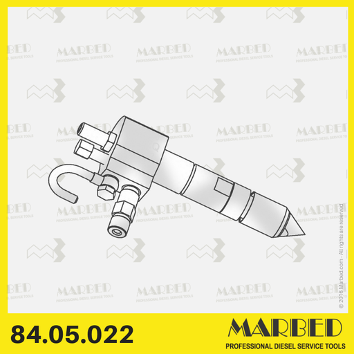 [MARBED 84.05.022] ISO Test Injector Type I (ISO 4010)