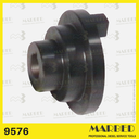 [9576] Nominal 17 mm conical coupling half. Length 33 mm, 10 mm teeth