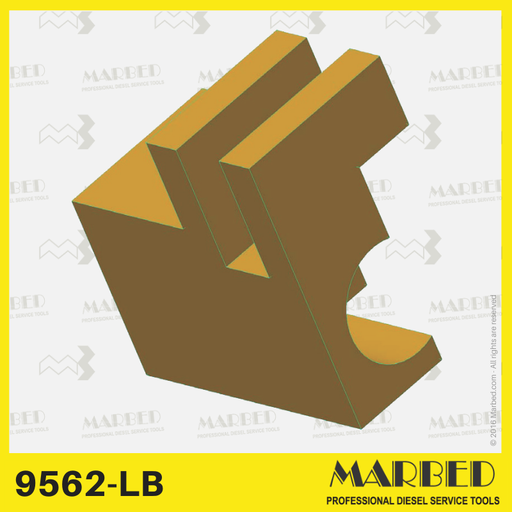 [MARBED 9562-LB] Conexión de la interfaz para accionar la barra de carrera de las bombas Zexel PFR..3K, en el cambox 9562-M1.