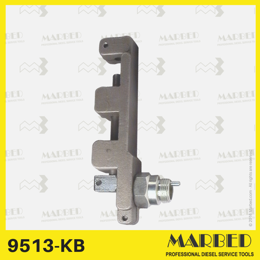 [MARBED 9513-K] Marbed 9513-K – Supporto per comparatore a quadrante di inizio fornitura per pompe Bosch MW (Bosch 1 688 130 135 / 1 682 012 008)