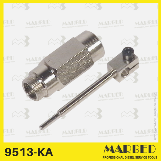 [MARBED 9513-KA] Módulo adaptador para el sistema de soporte del comparador de cuadrante 9513 (bombas Bosch MW, FIAT)