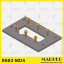 [9562-MD4] Kalibrierte Platte zur Montage der Zexel PFR..4MD / KD-Pumpen an der 9562-M1-Cambox.
