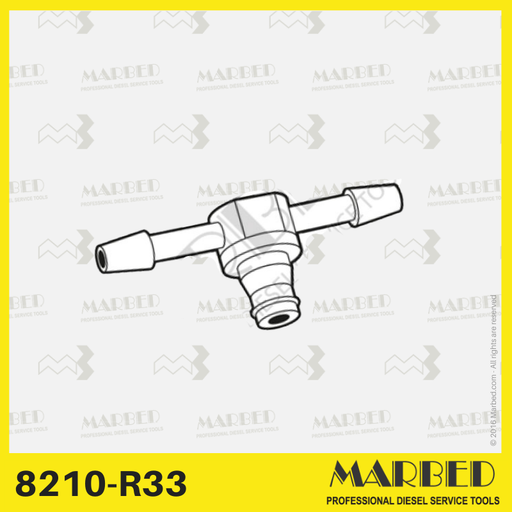 [MARBED 8210-R33XX] Raccordo 2 vie ( 20pz)