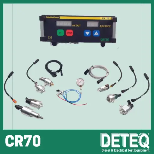 [##.##.0882] CR70 Universal Equipment - Fortschrittliche Tests und Diagnosen für Elektronisch Gesteuerte Ventile