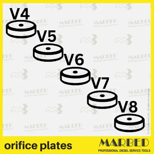 ISO Calibrated Orifice Plates for Test Injectors