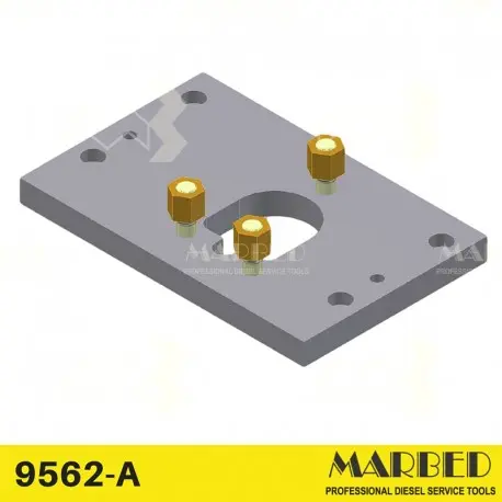 Mounting plate for PFR pumps on 9562-M1